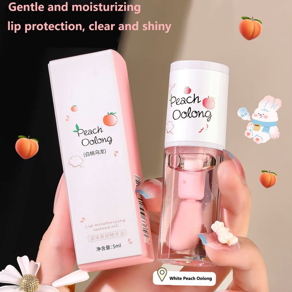 Vegan Private Label Lip Care Serum – Moisturizing Color-Changing Lip Oil & Gloss Plumper