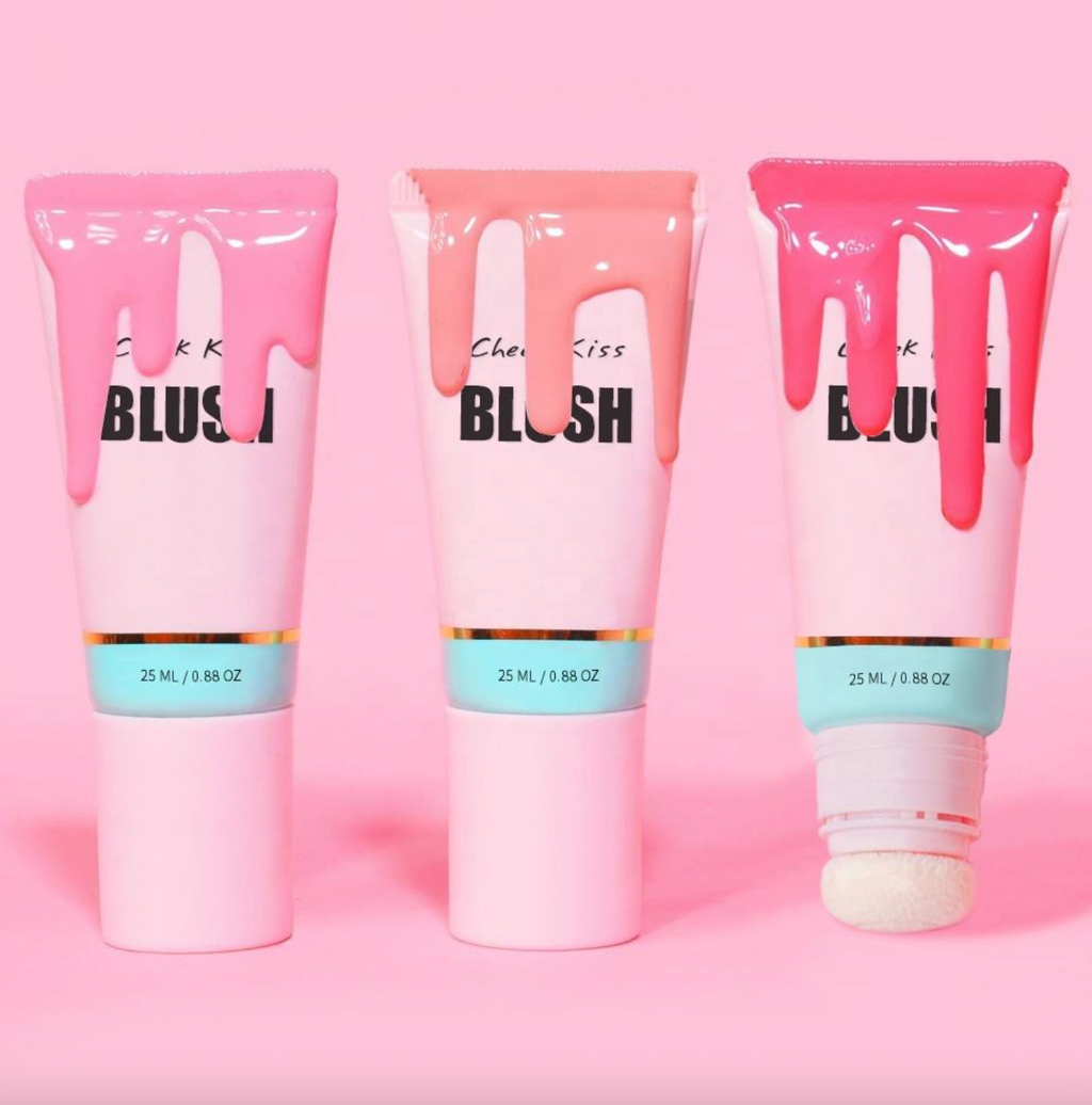 Wholesale Maquillaje Cream Blush Private Label Waterproof Long Lasting Vegan Pigmented Pink Liquid Blush