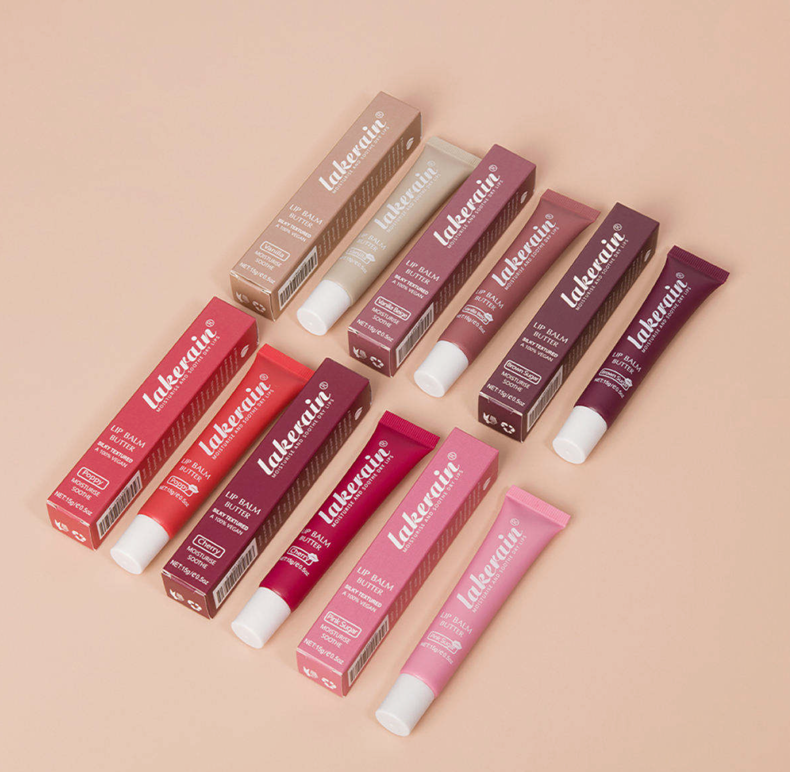 Customized Moisturizing Plum Lip Balm Hydrated Glossy Lip Gloss Private Label