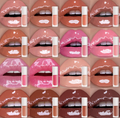 Custom Private Label Lip Plumping Vegan Liquid Glitter Makeup Lip Gloss High Pigment Shimmer Shiny Lip Gloss