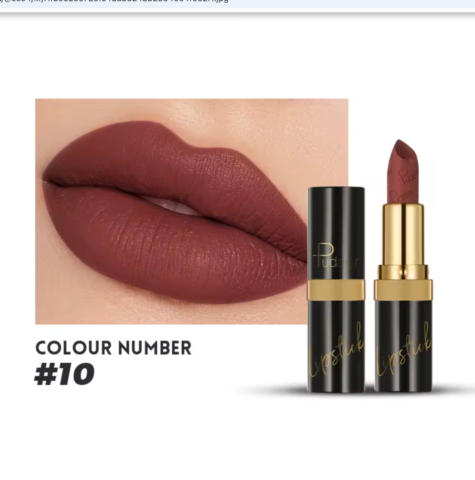 Pudaier Waterproof Transfer-proof Lipstick OEM Private Label Long Lasting Velvet Matte Lipstick Non-stick Cup Lipstick