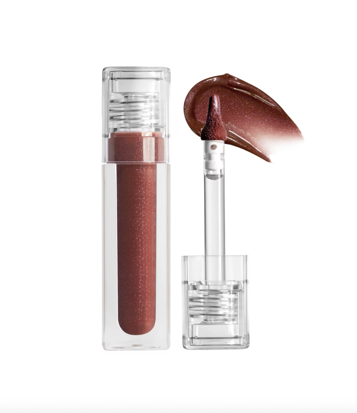 Waterproof Vegan Lip Gloss Wholesale Long Lasting with Glitter Shimmer Lip Stain Custom Logo Brillo Labial Maquillaje
