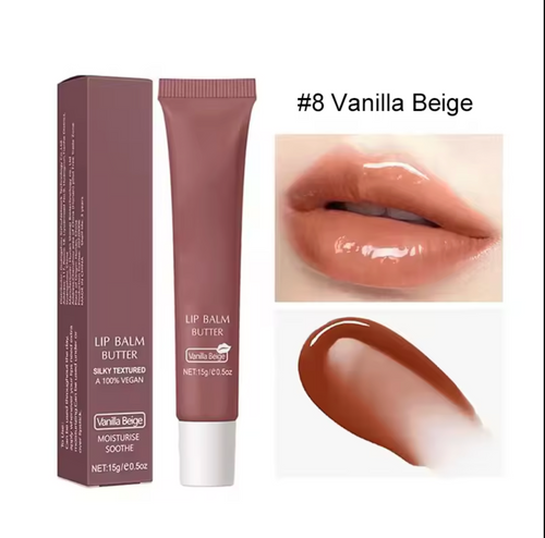 Customized Moisturizing Plum Lip Balm Hydrated Glossy Lip Gloss Private Label