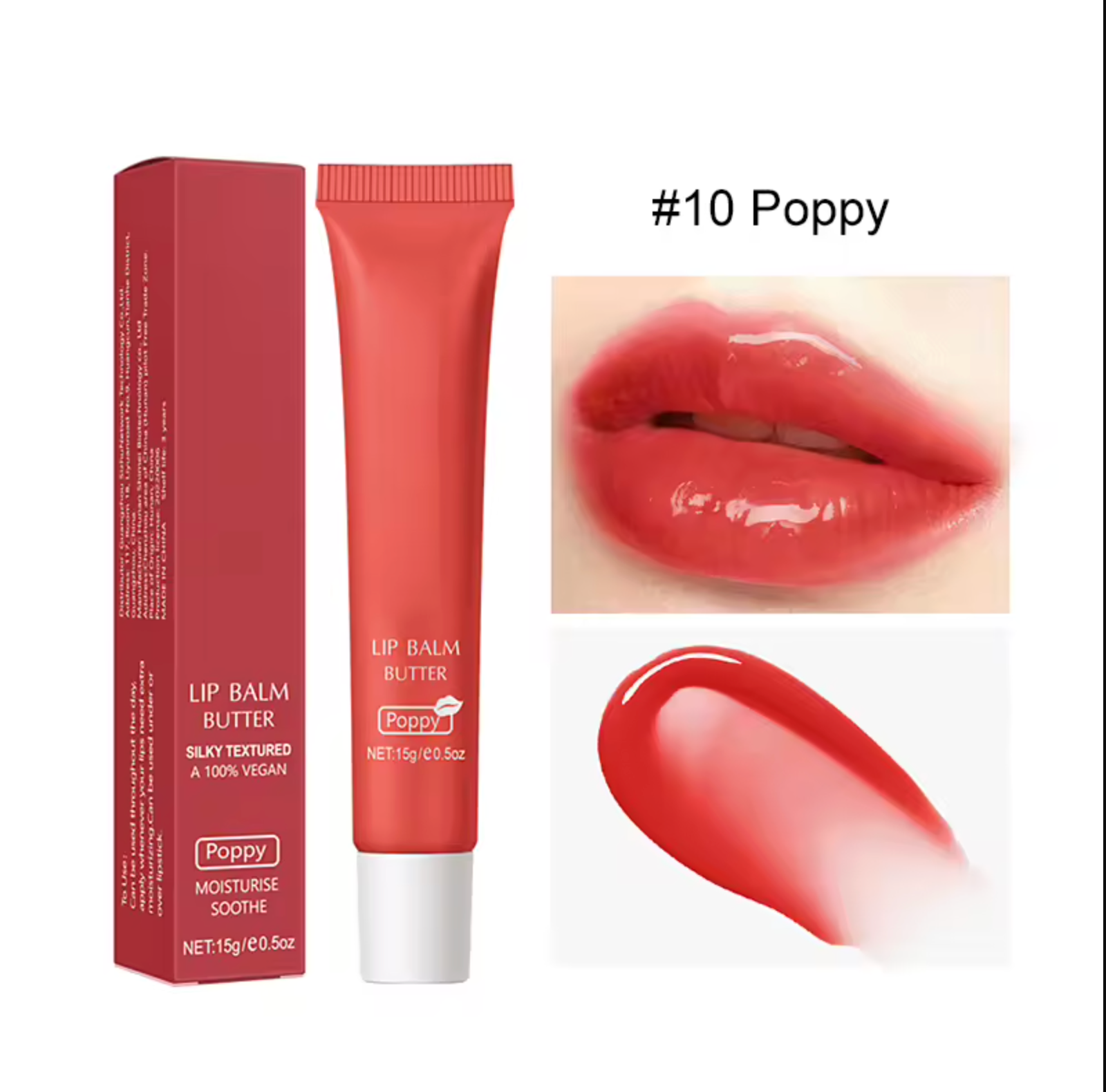Customized Moisturizing Plum Lip Balm Hydrated Glossy Lip Gloss Private Label