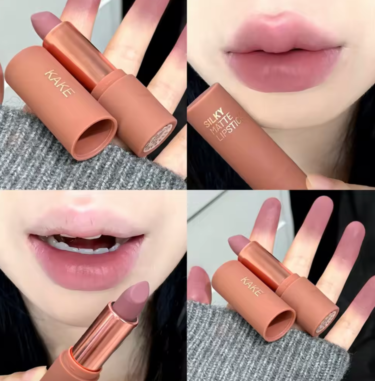 Waterproof Matte Velvet Lipstick & Lip Gloss